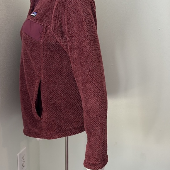 Patagonia Retool Snap T Pullover Deep Plum Light Balsamic Small - Picture 8 of 10